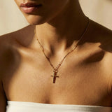 Elegance Cross Necklace