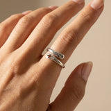 Faith Cross Ring – Sterling Silver