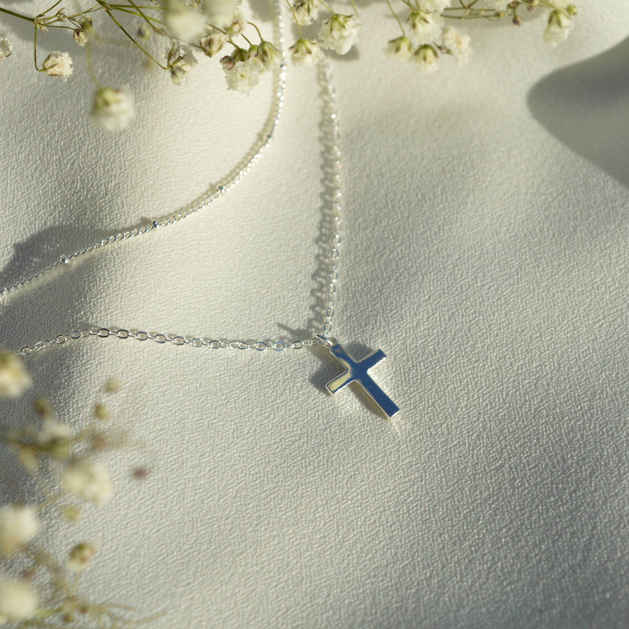Layered Cross Necklace